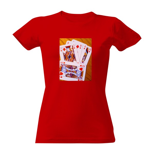 Tričko s potiskem Triko Karty