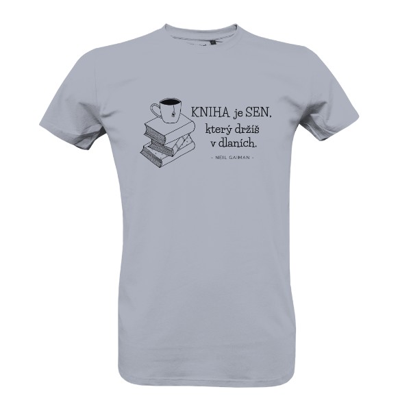 Tričko s potiskem Triko "Kniha je sen"