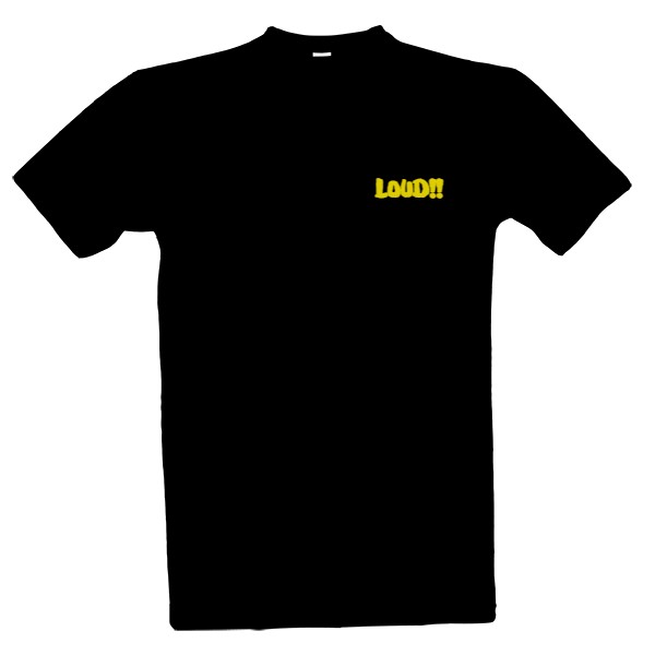 Tričko s potiskem Tričko Loud bass