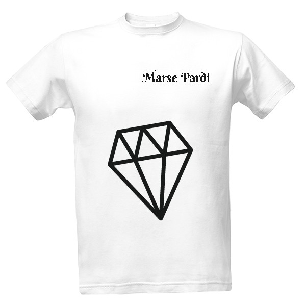 Tričko s potiskem Triko Marse Pardi