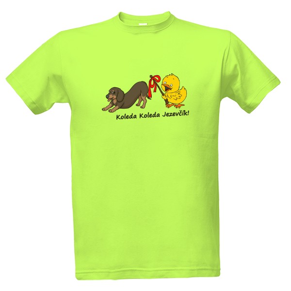 Triko pánské velikonoční jezevčík