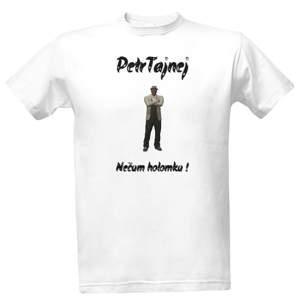 Tričko s potiskem Triko P.T. Děda holomek