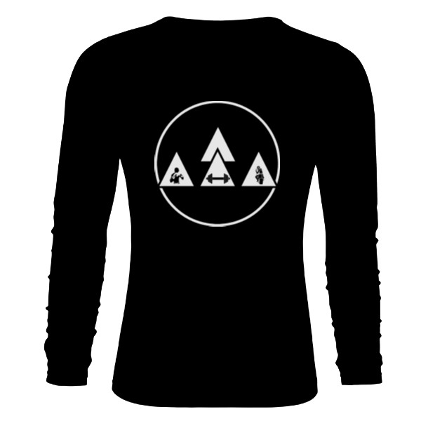 Triko s dlouhým rukávem - moto & gym & fight