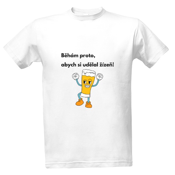 Tričko s potiskem žízeň