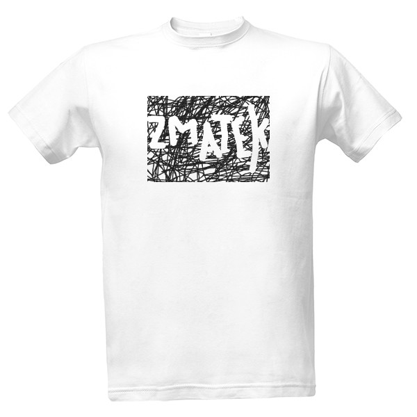 Tričko s potiskem Zmatek