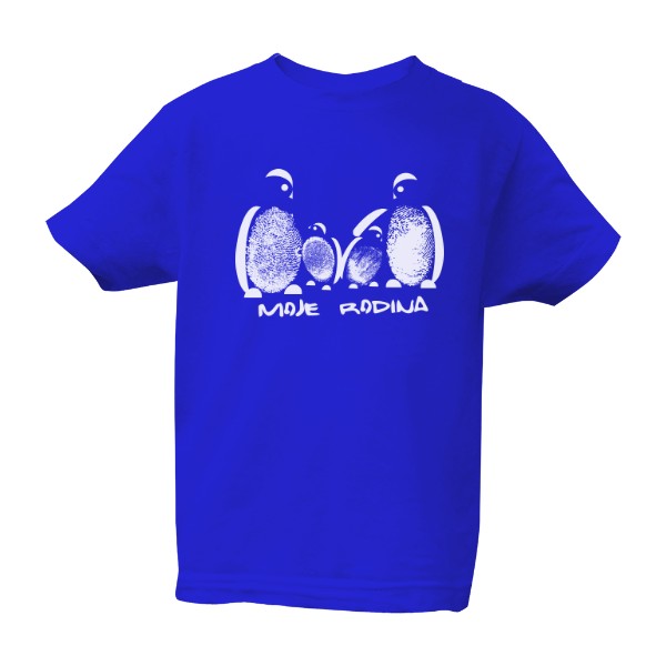 Tričko s potiskem Tučnáci "Moje rodina" 4 (dětské)