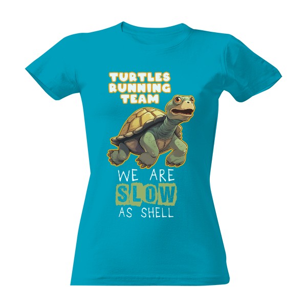 Tričko s potiskem Turtles running team