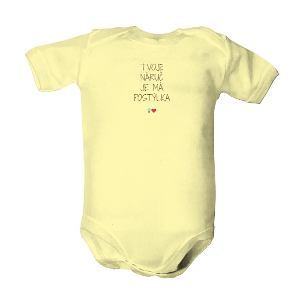 Dětské body  s potlačou TVOJE NÁRUČ