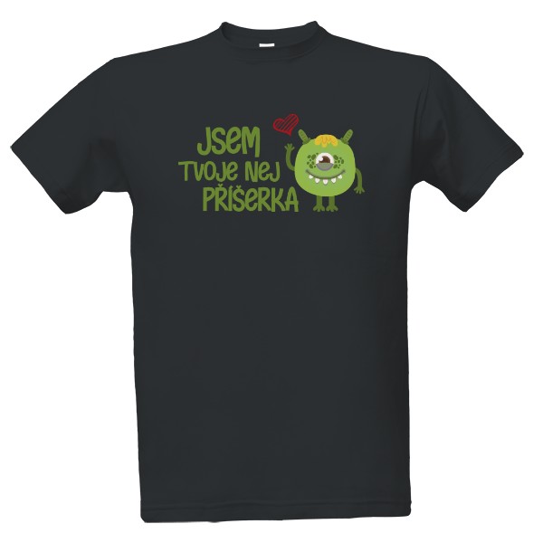Tričko s potlačou Tvoje nej příšerka