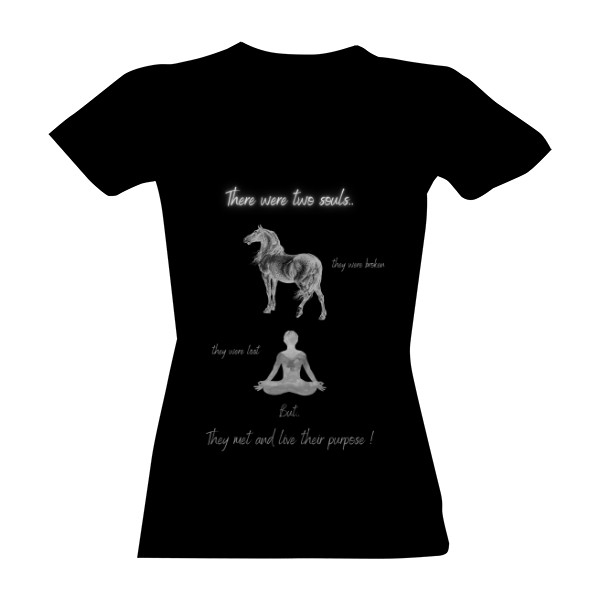 T-shirt Two lost souls for ladies