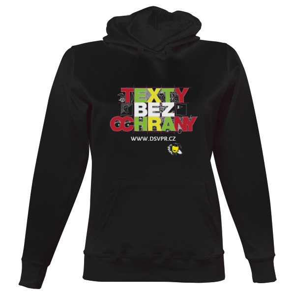 Dámska mikina s kapucňou s potlačou Nový produkt