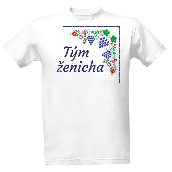 tým ženicha T-shirt