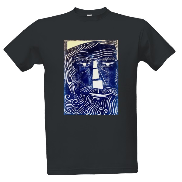 Tričko s potiskem Captain