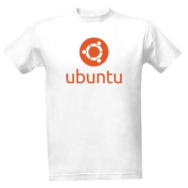 Tričko s potiskem Ubuntu Linux