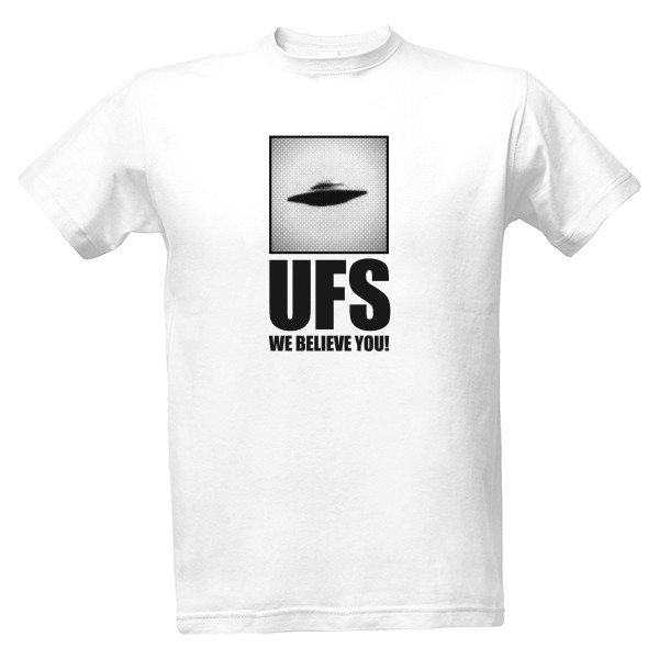 Tričko s potiskem Ufo Friends Society