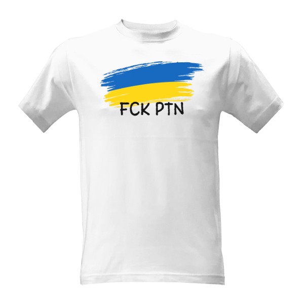 Tričko s potiskem Ukrajina barva
