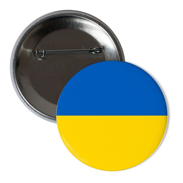Odznáček  s potiskem Ukrajina placka