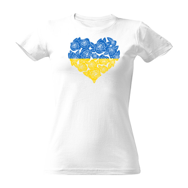 Tričko s potiskem Ukrajina s láskou