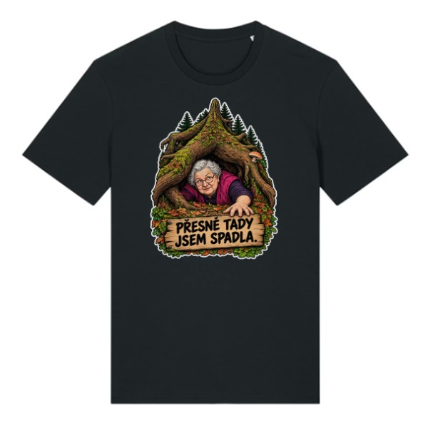 T-shirt Under the Root – This Is Where I Fell