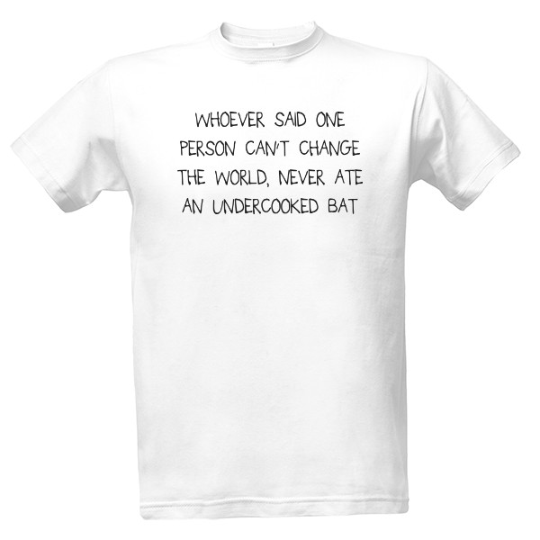 Undercooked bat T-shirt