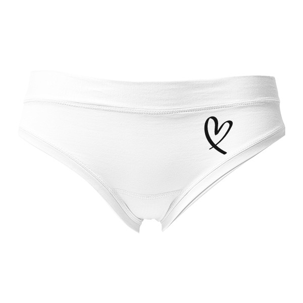 Knickers Fox - Sale s potiskem Underwear for women - heart