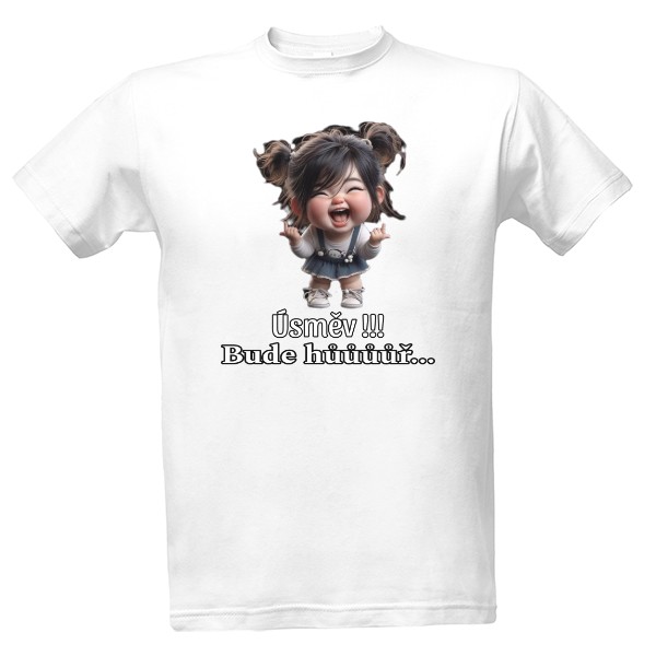 Tričko s potiskem Úsměv 1