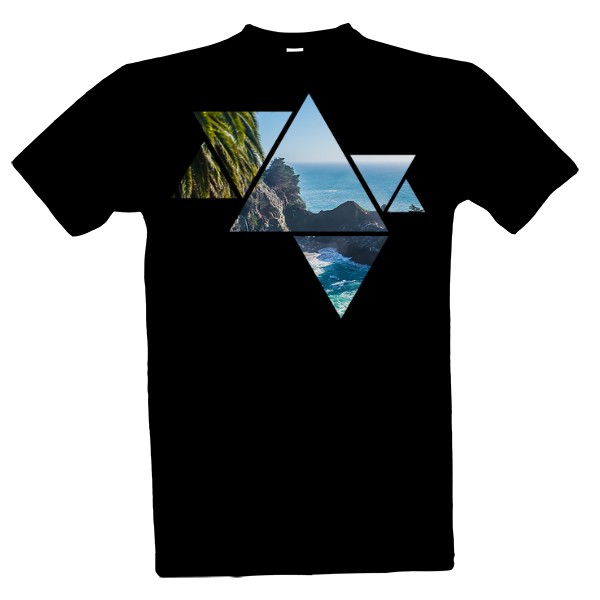 Tričko s potiskem Útes moře