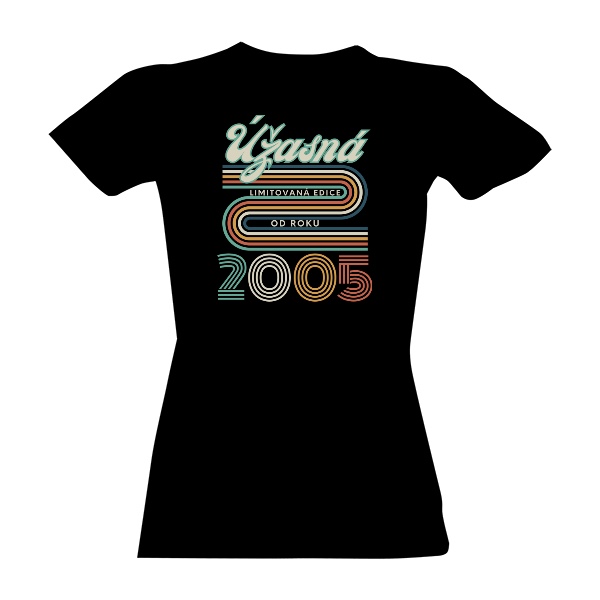 Tričko s potlačou Úžasná limitovaná edice od roku 2005 varianta 2