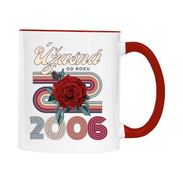 Úžasná od roku 2006 s růží