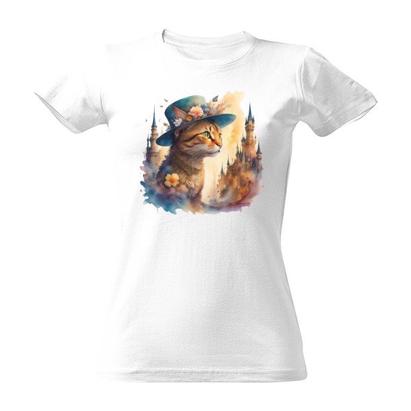 Tričko s potiskem V klobouku