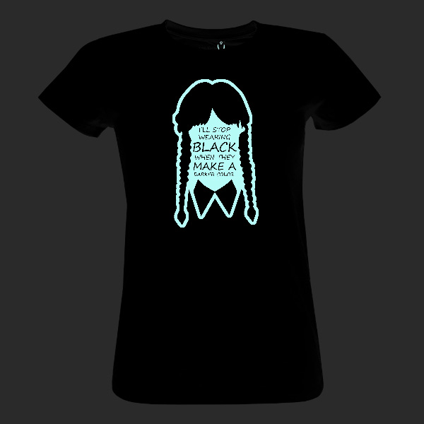 Fluorescent print Wednesday Addams BIO women's