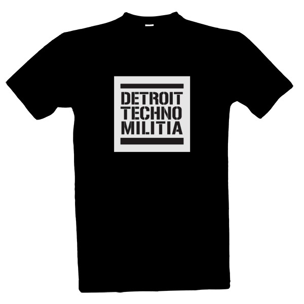 Tričko s potiskem Detroit