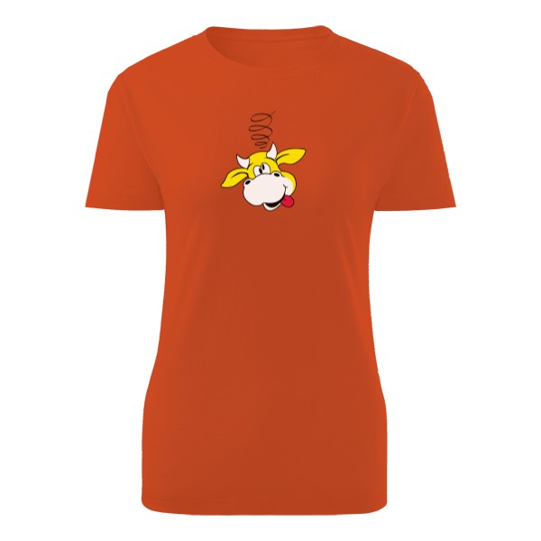 Tričko s potiskem silena krava