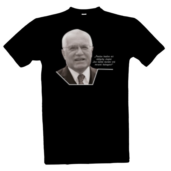 Tričko s potiskem Václav Klaus