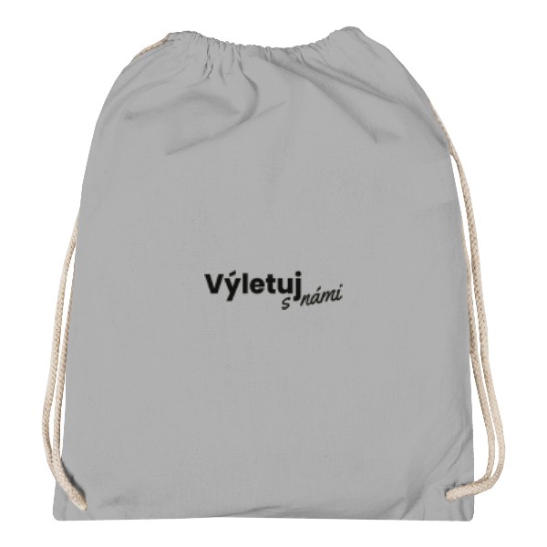 Vak na záda s potiskem Vak Výletuj s námi 