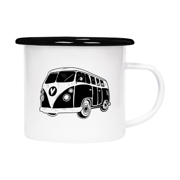 Plecháčik- smaltový lem s potlačou Nový produkt