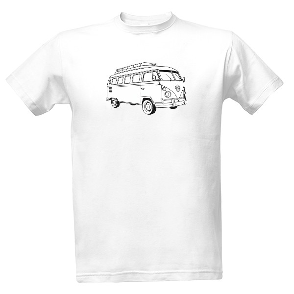 Tričko s potiskem Van