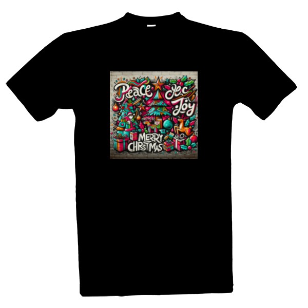 Tričko s potiskem Vánoce