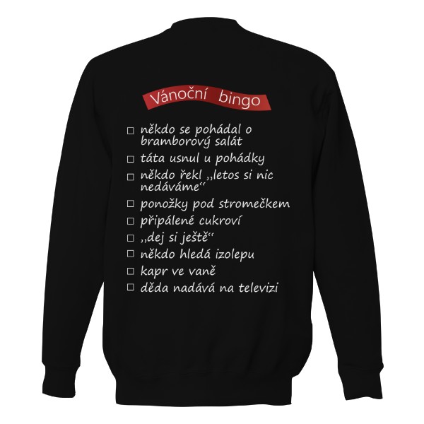 Sweatshirt without hood Unisex Nový produkt