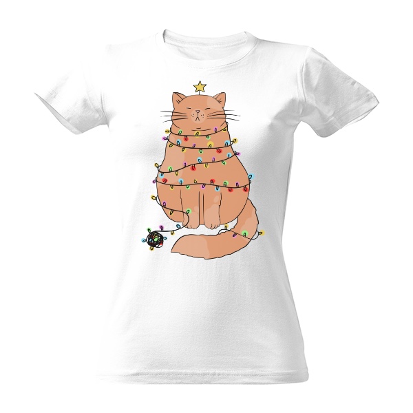 Tričko s potiskem Vánoční číčong