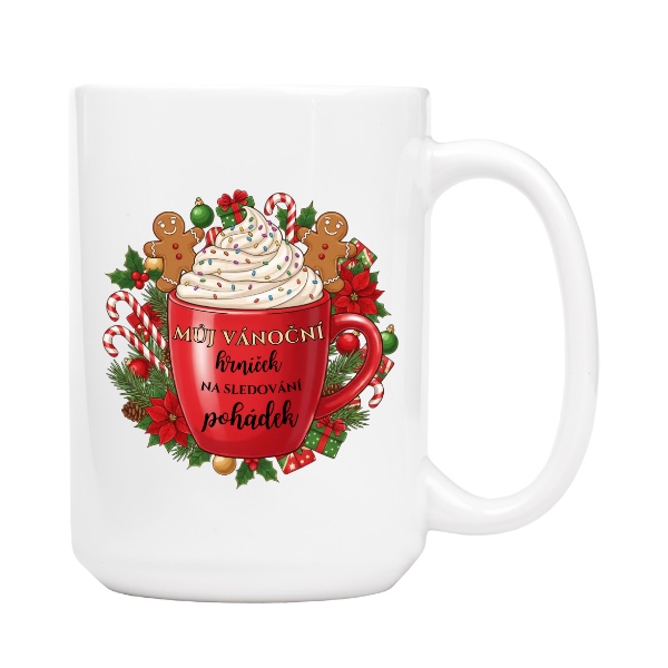 Vánoční design na sledování pohádek