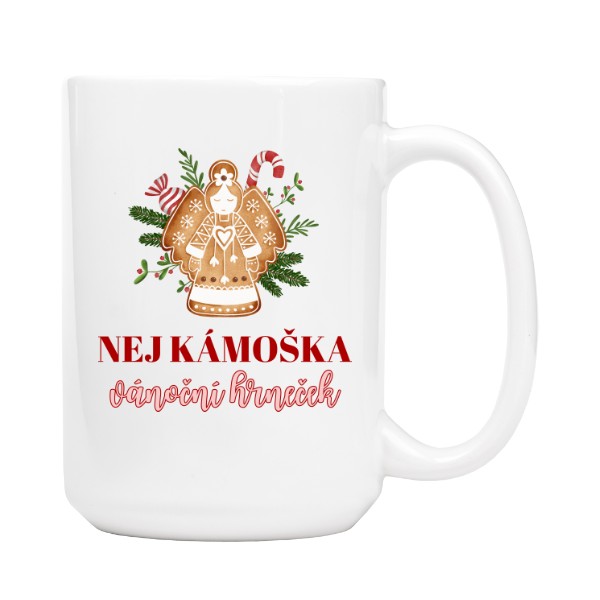 Vánoční design pro nej kámošku s perníkovým andělem