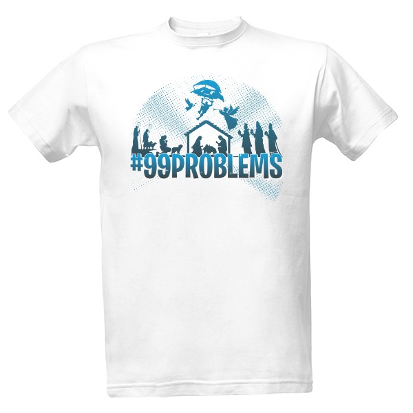 Tričko s potiskem Vánoční Fortnite Battle Royale 2020