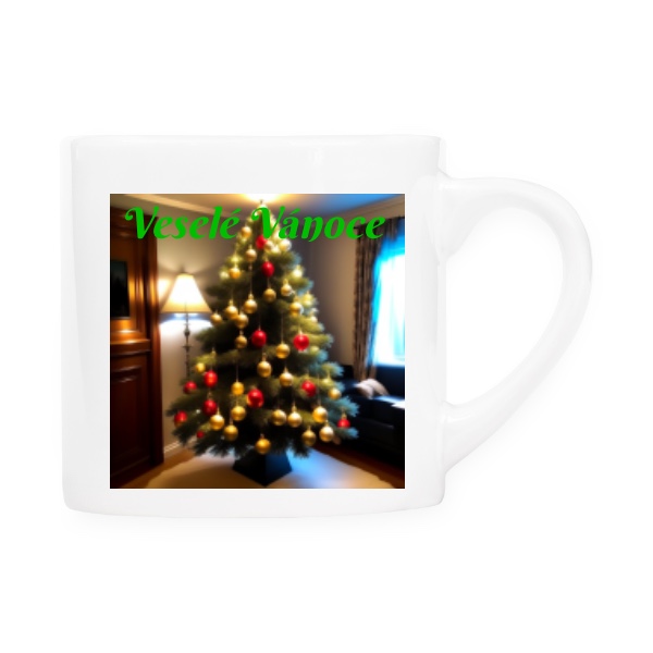 Hrnek espresso (Lungo) s potiskem Vánoční Lungo Harmony