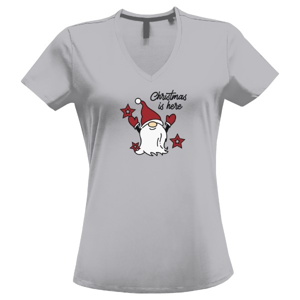 Tričko s potiskem Vánoce jsou tady