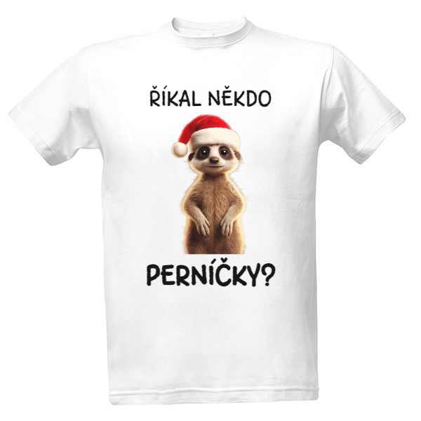 Vánoční surikata T-shirt