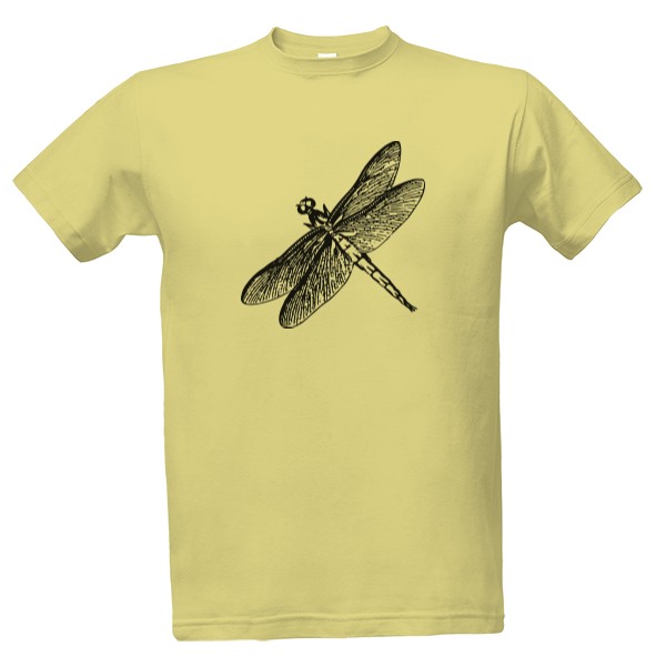 Tričko s potlačou vážka