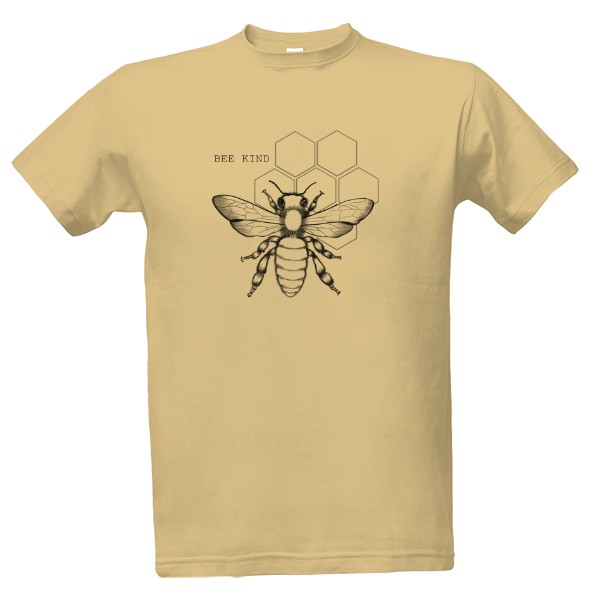 Tričko s potiskem včela s pláství