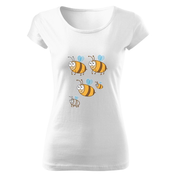 Tričko s potiskem Včely
