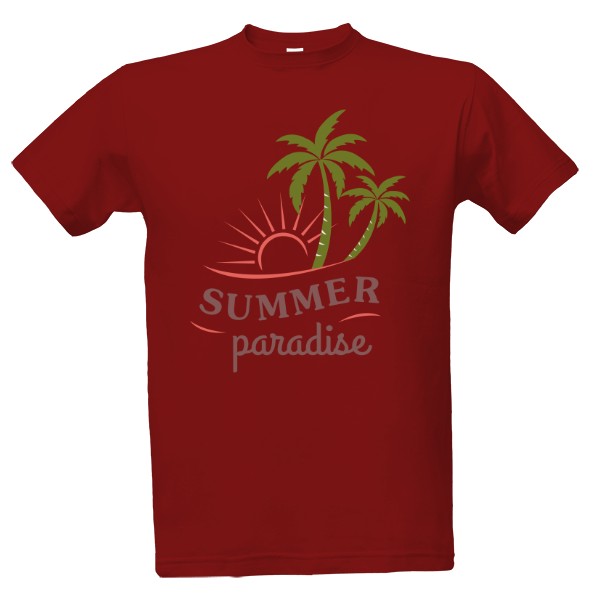 Tričko s potiskem léto
